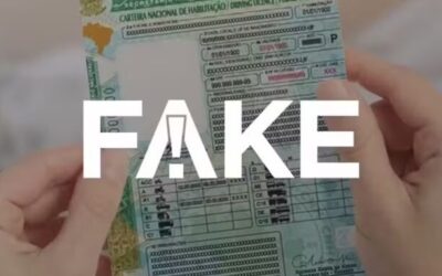 É #FAKE que, a partir de janeiro de 2025, quem dirige carro automático precisa mudar carteira de motorista